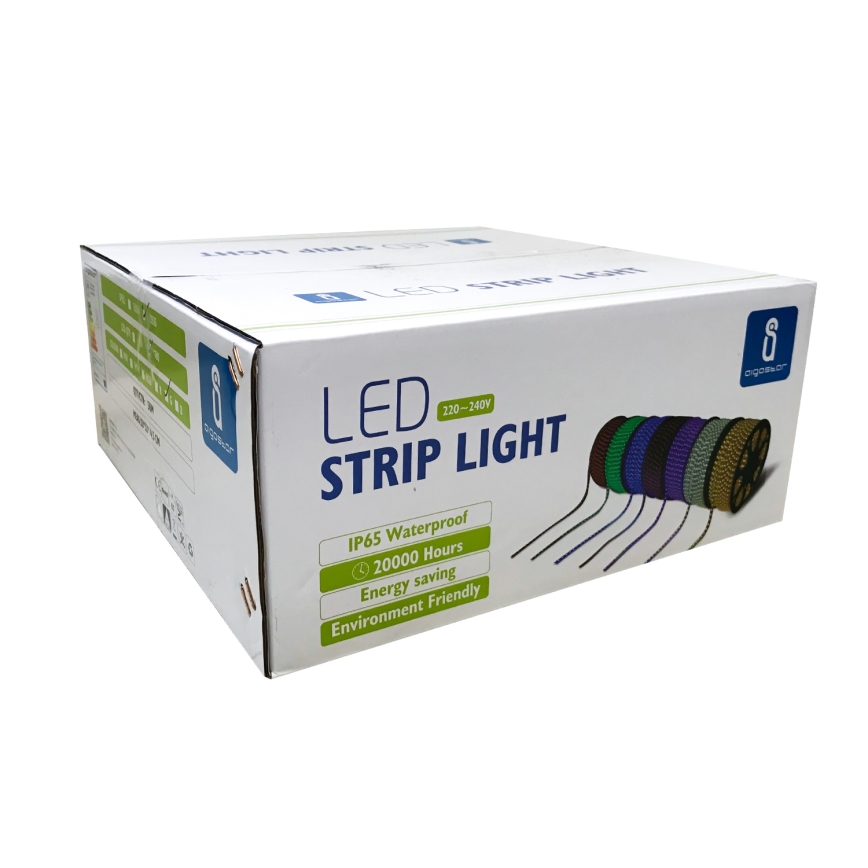 Aigostar - LED Zunanji trak 50m LED/350W/230V zelena IP65