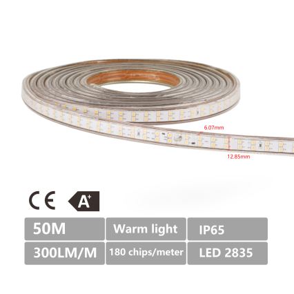 Aigostar - LED Zunanji trak 50m LED/400W/230V 6500K IP65