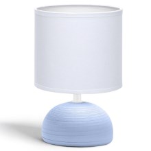 Aigostar - Namizna svetilka 1xE14/40W/230V modra/bela