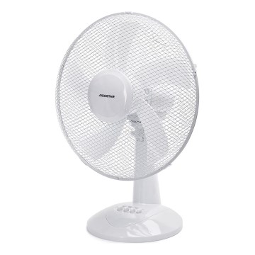Aigostar - Namizni ventilator 45W/230V bela