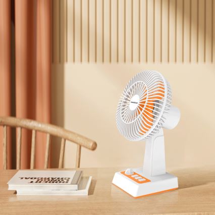 Aigostar - Namizni ventilator 6W/USB
