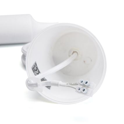 Aigostar - Napajalni kabel 1xE27/60W/250V bela