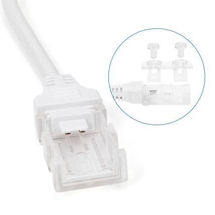 Aigostar - Napajalnik za LED trakove 10 mm 600W/230V bela