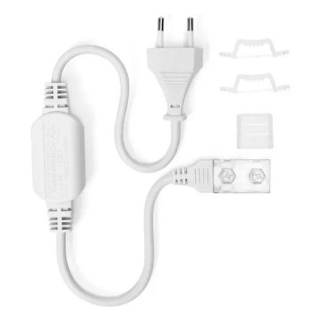Aigostar - Napajalnik za LED trakove 8 mm 600W/230V bela