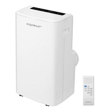 Aigostar - Pametna prenosna klimatska naprava 1337W/230V 12000 BTU Wi-Fi bela + daljinski upravljalnik