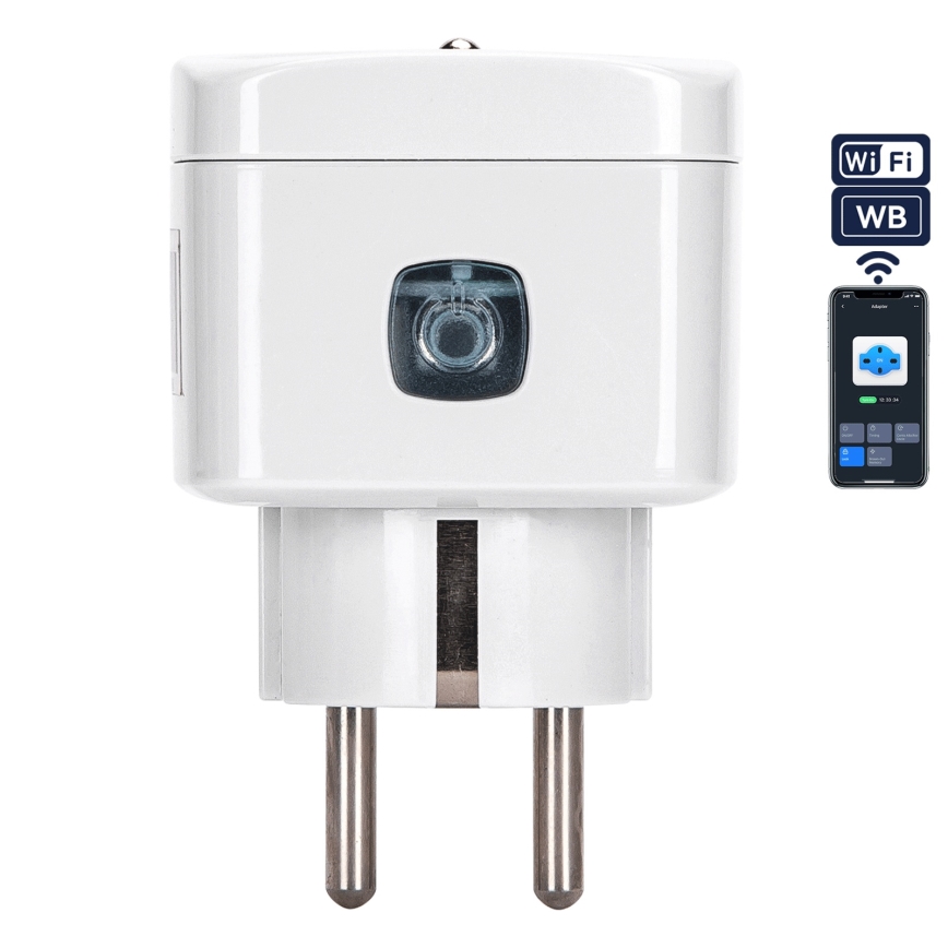 Aigostar - Pametna vtičnica E 2300W Wi-Fi Tuya