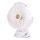 Aigostar - Polnilni žepni ventilator 2W/5V 2400mAh USB bela