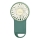 Aigostar - Polnilni žepni ventilator 4W/5V 500mAh USB zelena