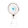 Aigostar - Polnilni žepni ventilator 5W/5V 2400mAh USB bela
