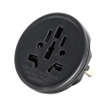 Aigostar - Potovalni adapter za EU črn