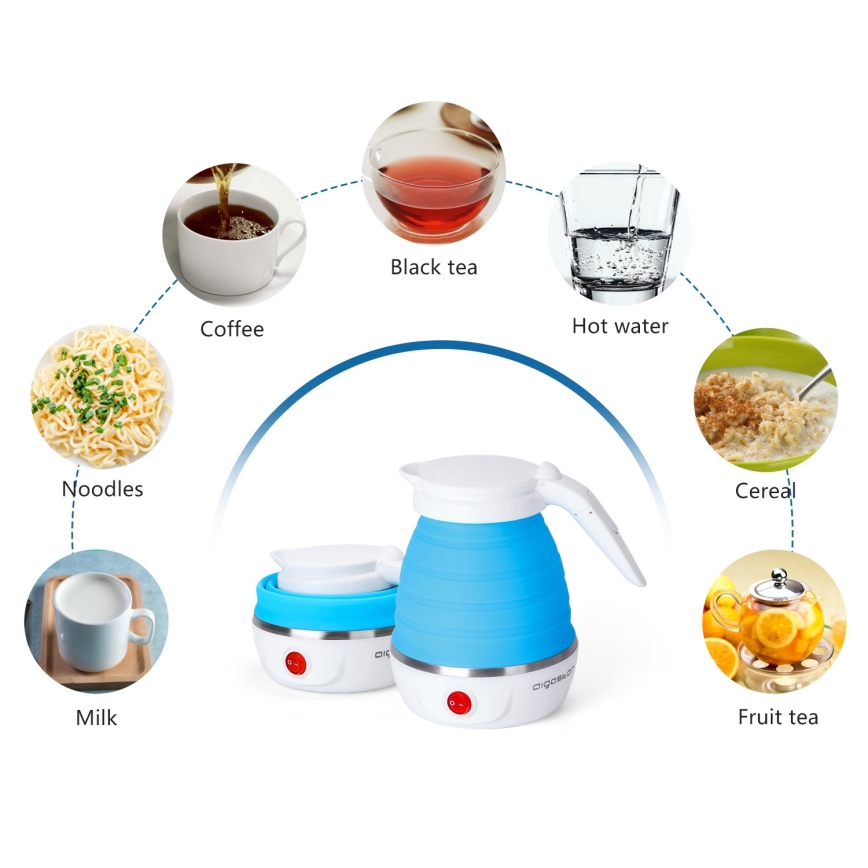 Aigostar - Potovalni grelnik vode 600ml 1000W/230V