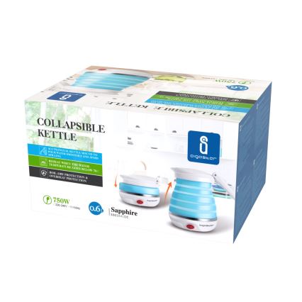 Aigostar - Potovalni grelnik vode 600ml 1000W/230V