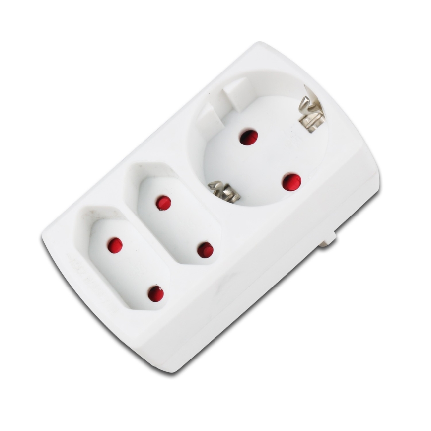 Aigostar - Razdelilec 1x16A/230V + 2x10A