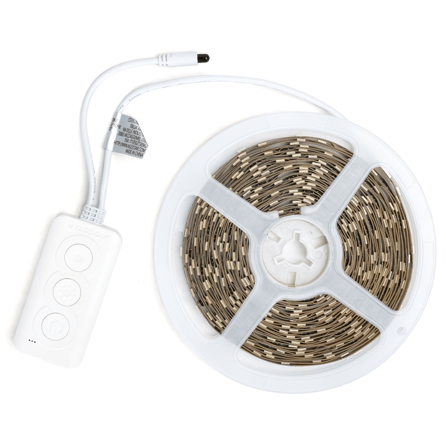 Aigostar - LED RGBIC zatemnjevalni trak 10 m LED/24W/24V + Wi‑Fi daljinski upravljalnik