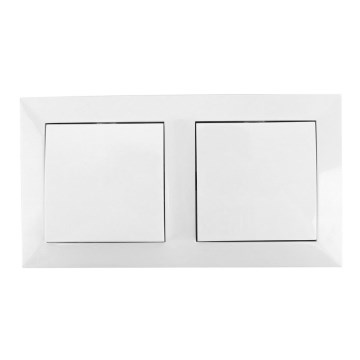 Aigostar - SET 2x Stikalo z okvirjem