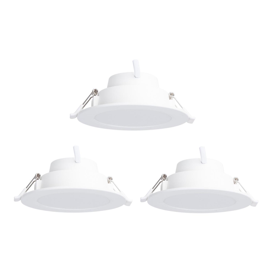 Aigostar - SET 3 x LED RGB Zatemnitvena vgradna svetilka MESH LED/6W/230V 2700K-6500K pr. 11,5cm