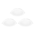 Aigostar - SET 3x LED RGBW Zatemnitvena vgradna svetilka MESH LED/15W/230V 2700K-6500K pr. 17cm