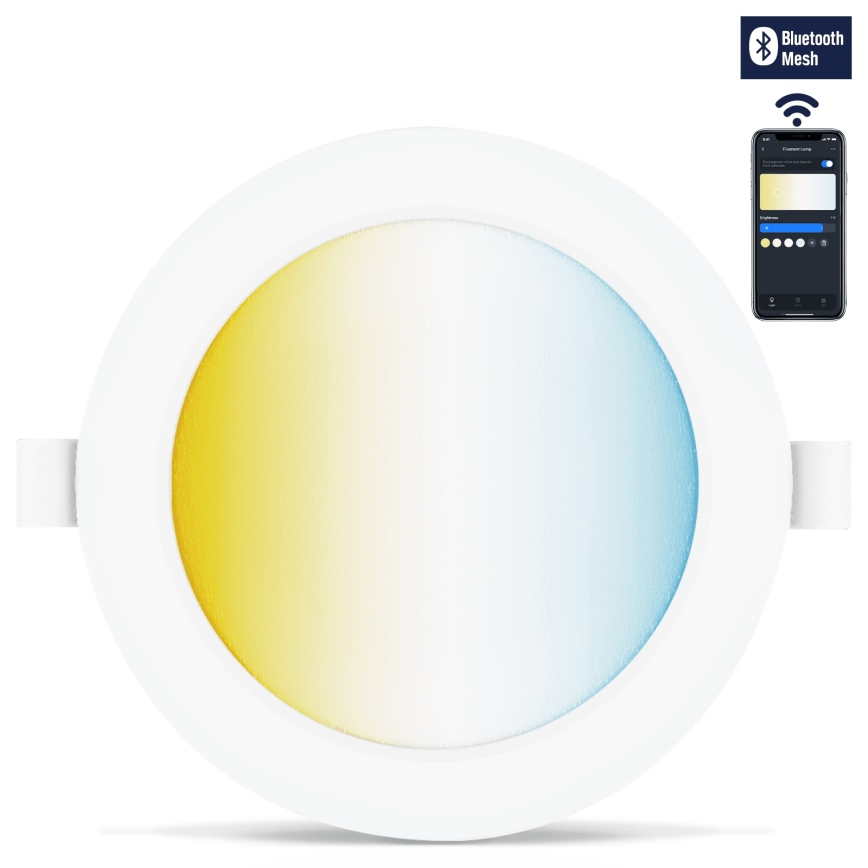 Aigostar - SET 3x LED Zatemnitvena vgradna svetilka MESH LED/6W/230V 2700K-6500K pr. 11,5cm