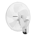 Aigostar -  Stenski ventilator 45W/230V bela + Daljinski upravljalnik