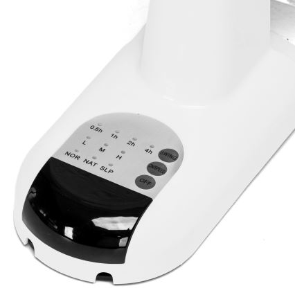 Aigostar -  Stenski ventilator 45W/230V bela + Daljinski upravljalnik
