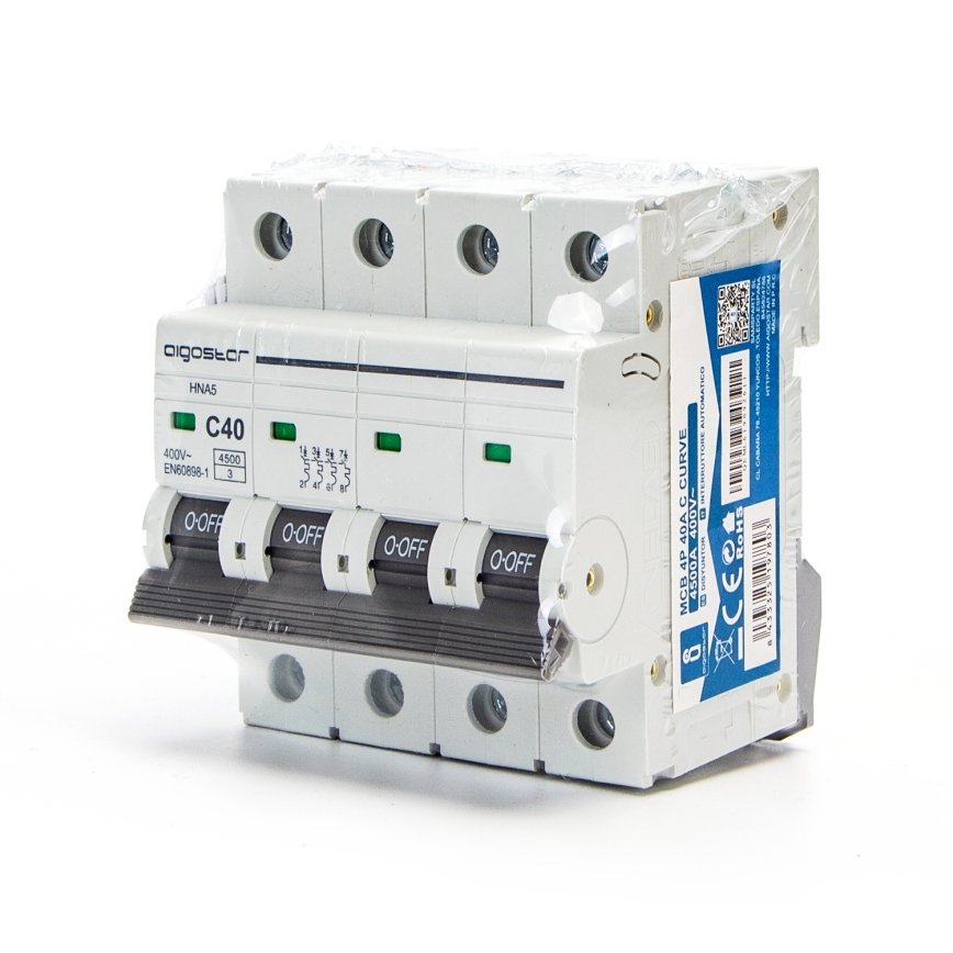Aigostar - Štirifazni izklopnik 4P-40A-C 400V