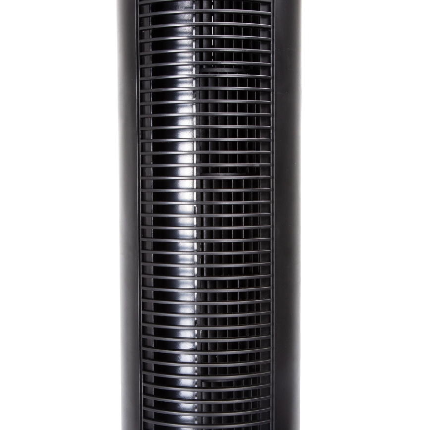 Aigostar - Stoječi ventilator 45W/230V črna + Daljinski upravljalnik