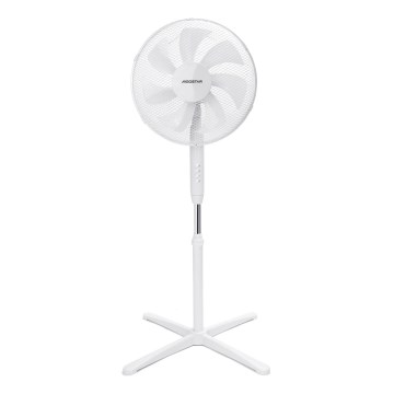 Aigostar - Stoječi ventilator 50W/230V 120 cm bela