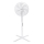 Aigostar - Stoječi ventilator 50W/230V 120 cm bela