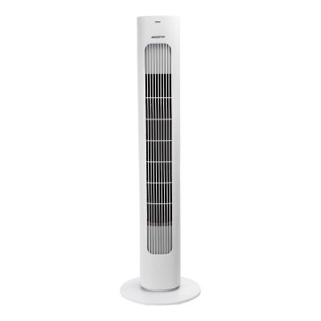 Aigostar - Stoječi ventilator 50W/230V bela + Daljinski upravljalnik
