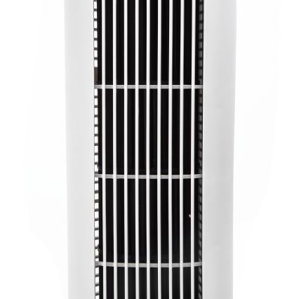 Aigostar - Stoječi ventilator 50W/230V bela + Daljinski upravljalnik