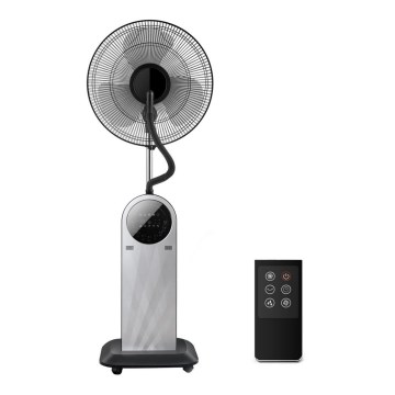 Aigostar - Stoječi ventilator z učinkom megle MIST 95W/230V + Daljinski upravljalnik