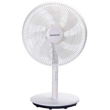Aigostar - Stojni ventilator 45W/230V 110 cm bel
