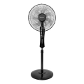 Aigostar - stojni ventilator 50W/230V 130 cm črn + daljinski upravljalnik
