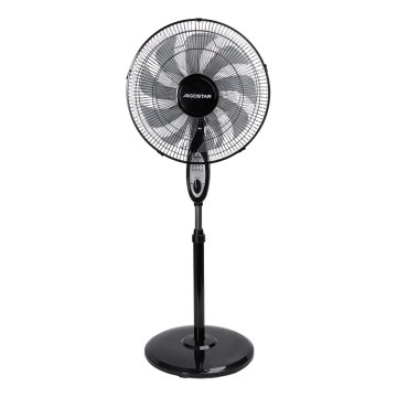 Aigostar - Stojni ventilator 55W/230V 130 cm črn + daljinski upravljalnik