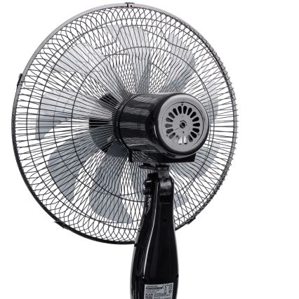 Aigostar - stojni ventilator 60 W/230 V, 130 cm, črn, z daljinskim upravljalnikom