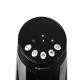 Aigostar - Stolpni ventilator 45W/230V črna/bela + Daljinski upravljalnik
