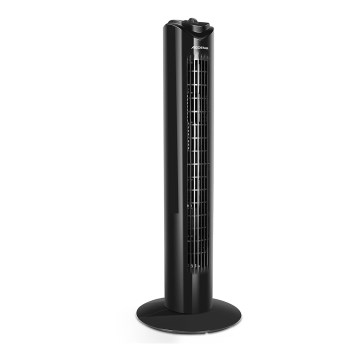 Aigostar - Stolpni ventilator 45W/230V črna