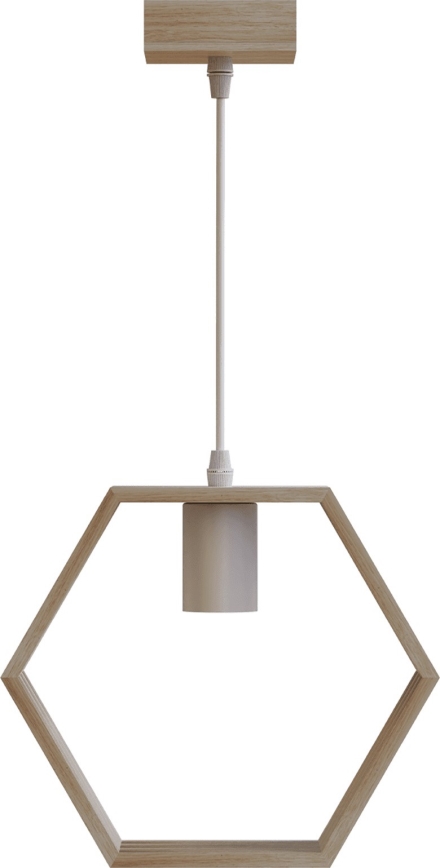 Aigostar - Stropna svetilka na vrvici 1xE27/60W/230V bežna