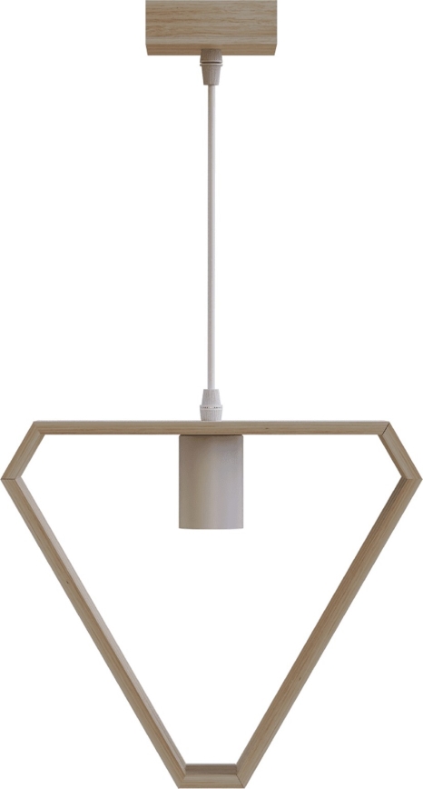 Aigostar - Stropní svítidlo na laně 1xE27/60W/230V béžová