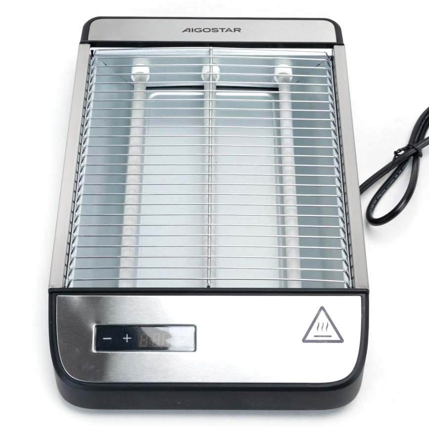 Aigostar - Toaster 840-1000W/230V mat krom