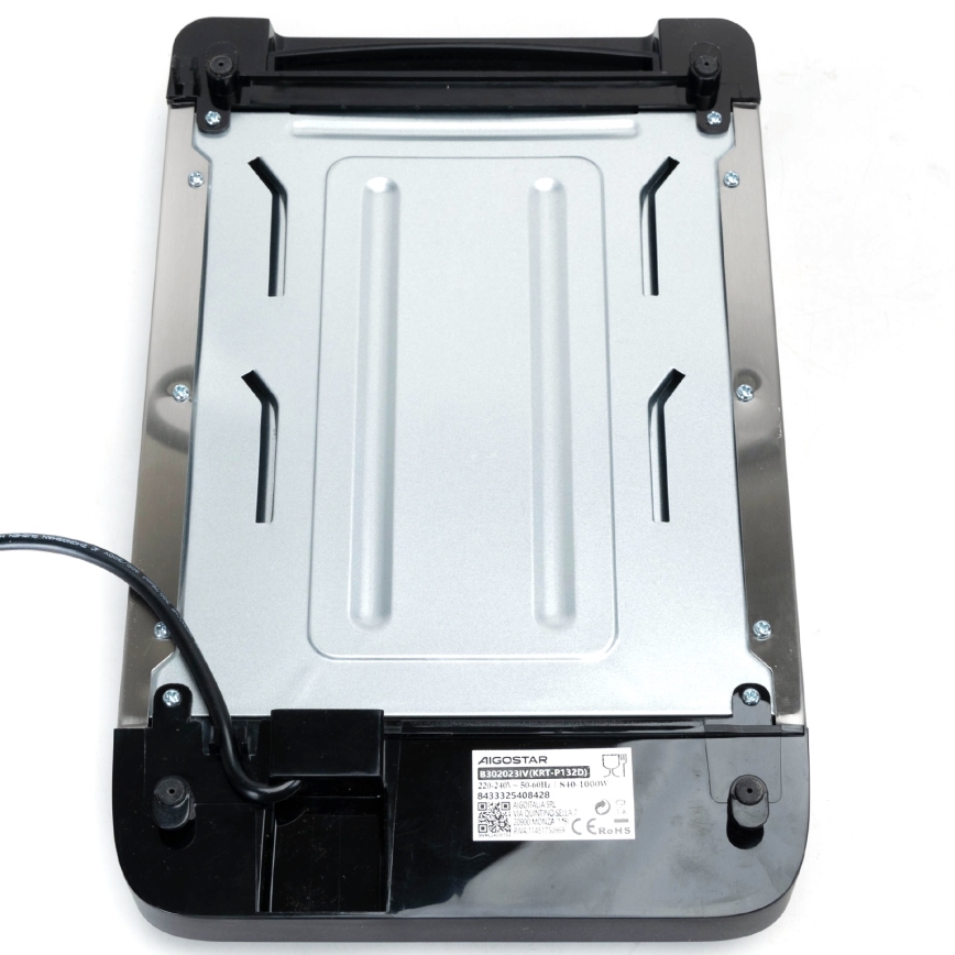 Aigostar - Toaster 840-1000W/230V mat krom