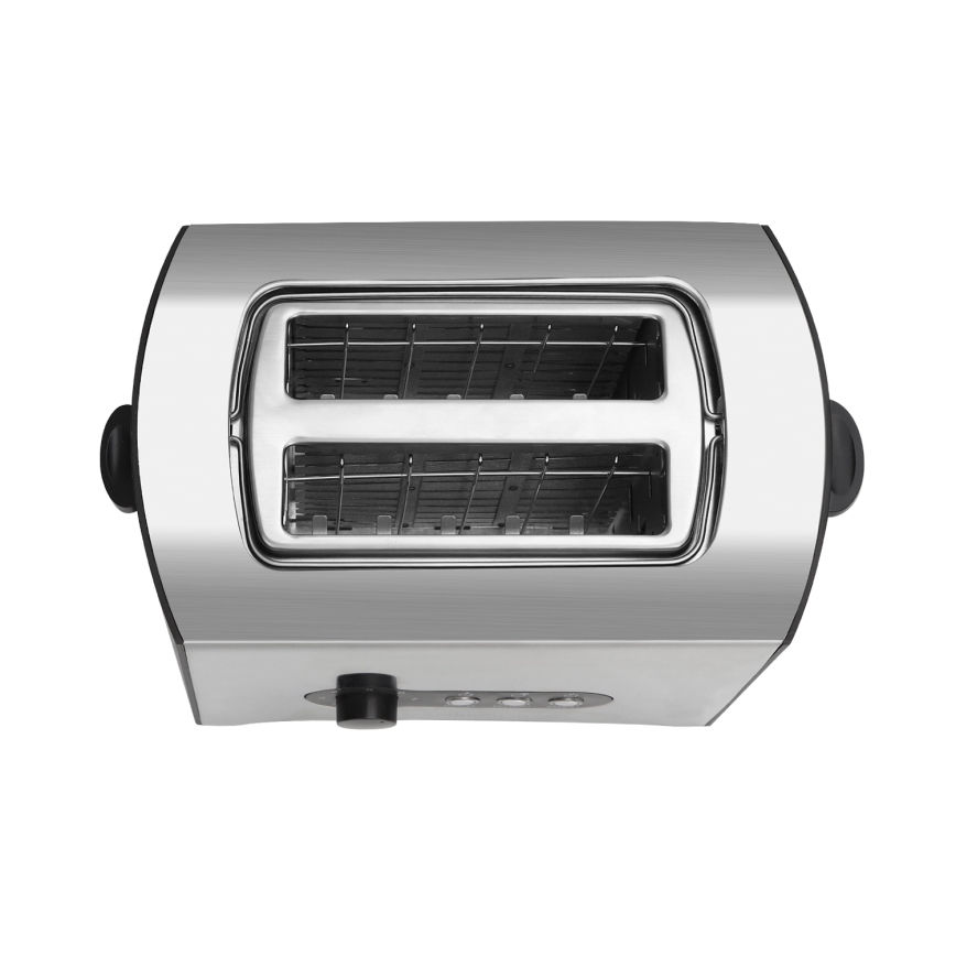 Aigostar - Toaster z dvema luknjama 900W/230V mat krom