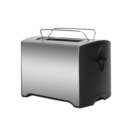 Aigostar - Toaster z dvema luknjama 900W/230V mat krom