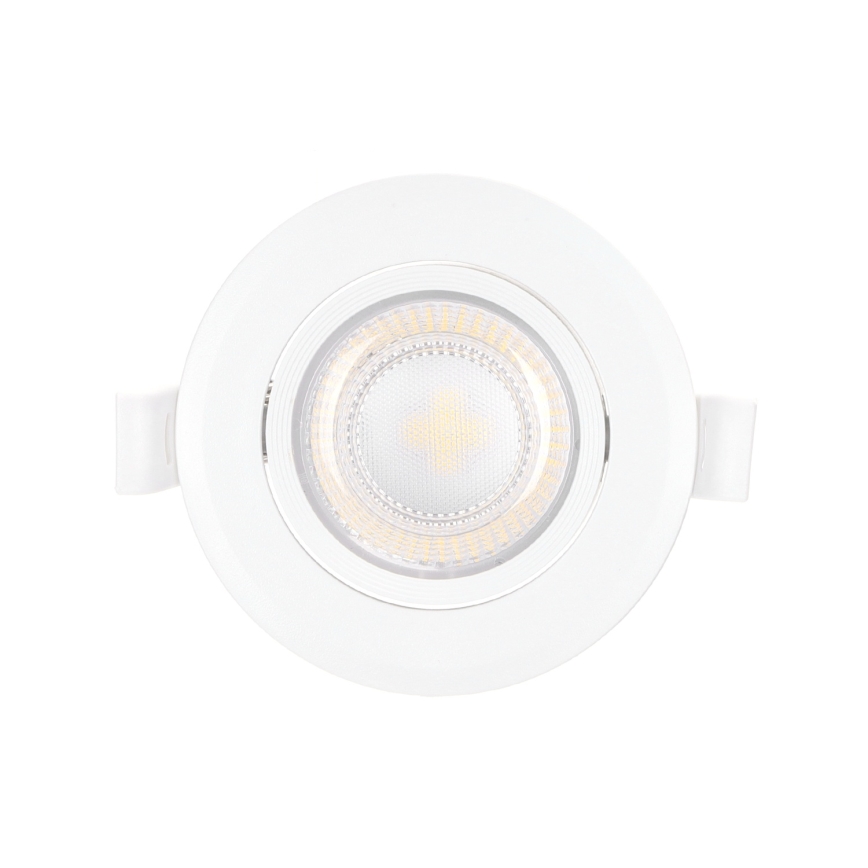 Aigostar - vgradna LED stropna svetilka LED/5W/230V 3000K, premer 8,5 cm, bela