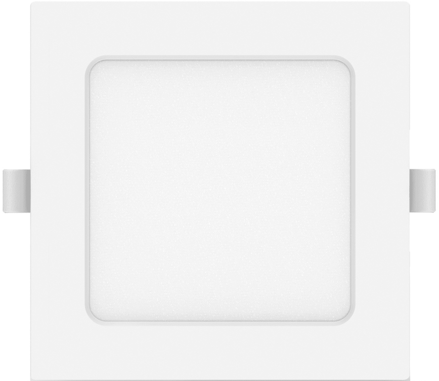 Aigostar - vgradno stropno LED svetilo, 6 W, 230 V, 4000 K, 12 x 12 cm, bela