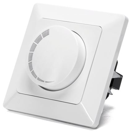 Aigostar - Vrtljiv regulator svetlobe 110W/230V bela