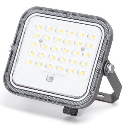 Aigostar - LED sončni reflektor z nastavljivo svetlostjo LED/50W/3,4V 3000/4000/6500K IP66 4000 mAh + daljinski upravljalnik