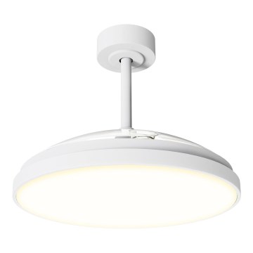 Aigostar - zatemljiv LED stropni ventilator LED/50W/230V 2700-6500K, premer 106 cm, bel + daljinski upravljalnik