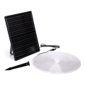 Aigostar - Zatemljiv sončni LED trak LED/20W/3,2V 20 m 6500K IP65 + daljinski upravljalnik
