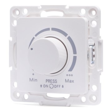 Aigostar - Zatemnilnik brez okvirja 250V/10A bel